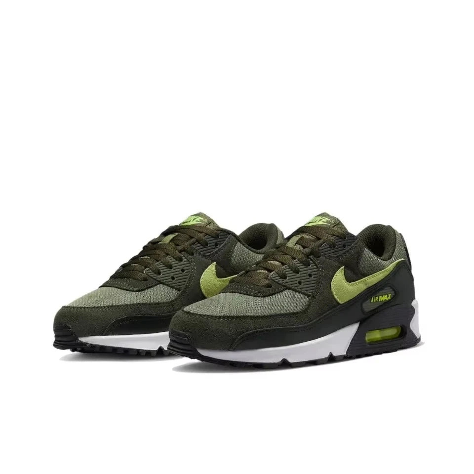 Nike Air Max 90 New Arrival Men's Running Shoes Wear Resistant Shock Absorption Breathable Black Sneakers DQ4071-200