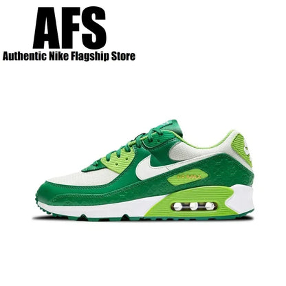 Nike Air Max 90 New Arrival Men's Running Shoes Wear Resistant Shock Absorption Breathable Black Sneakers DQ4071-200